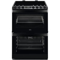 AEG CIB6743MCB cooker Freestanding cooker Electric Zone induction hob Black AEG, Catalytic Induction Freestanding Cooker, CIB6743MCB, A/A, Matt Black