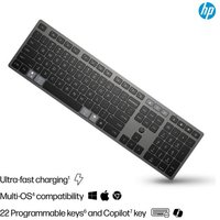 Click to view product details and reviews for Hp 720 Multi Device Ultra Fast Rechargeable Wireless Keyboard Nightfall Black. Click to view product details and reviews for Hp 720 Multi Device Ultra Fast Rechargeable Wireless Keyboard Nightfall Black.