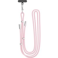 GOJI GCCLYPK26 2-in-1 USB Type-C Cable Crossbody Phone Lanyard - Pink