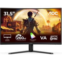AOC C32G42ZE Full HD 32" Curved VA Gaming Monitor - Black