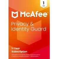 MCAFEE Privacy & Identity Guard - 1 year (automatic renewal) for 1 user