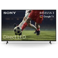 Sony BRAVIA 3 K50S38B 50 Inch 4K Ultra HD Smart LED TV HDR Dolby Vision & Google TV