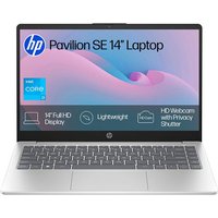 HP Pavilion SE 14-ep0530sa 14" Refurbished Laptop - Intel® Core™ i3, 128 GB UFS, Natural Silver (Very Good Condition)