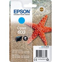 Click to view product details and reviews for Epson 603 Starfish Cyan Ink Cartridge. Click to view product details and reviews for Epson 603 Starfish Cyan Ink Cartridge.
