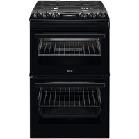 AEG CGX1130ACB 948905187 AEG, 55cm Freestanding Gas Cooker, CGX1130ACB, Black