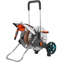 Click to view product details and reviews for Gardena Aquaroll M Easy Metal Set Hose Trolley 25 M. Click to view product details and reviews for Gardena Aquaroll M Easy Metal Set Hose Trolley 25 M.