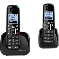Click to view product details and reviews for Amplicomms Bigtel 1502 Duo Cordless Phone Twin Handset Black. Click to view product details and reviews for Amplicomms Bigtel 1502 Duo Cordless Phone Twin Handset Black.