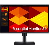 SAMSUNG LS24D400GAUXXU S4 Full HD 24" IPS LCD Monitor - Black