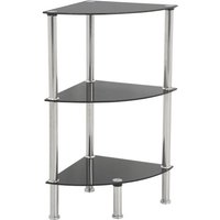 Click to view product details and reviews for Avf S53 A 3 Tier Corner Shelving Unit Black Chrome. Click to view product details and reviews for Avf S53 A 3 Tier Corner Shelving Unit Black Chrome.