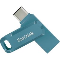 SANDISK Ultra USB Type-C & USB 3.2 Dual Memory Stick - 64 GB, Navagio Bay