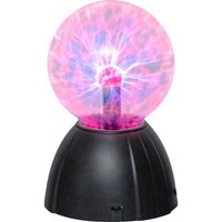 GLOBAL GIZMOS 48929 5" Plasma Ball - Black & Red