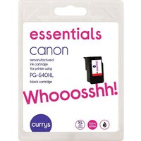 ESSENTIALS Black Canon Ink Cartridge