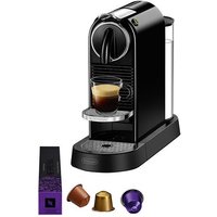 De'Longhi Nespresso Citiz Capsule Espresso Coffee Machine Black EN167.B - Black