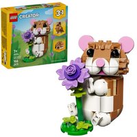LEGO Creator 31376 3-in-1 Cute Hamster with a Flower Set