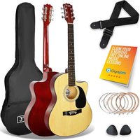 Click to view product details and reviews for 3rd Avenue Full Size 4 4 Cutaway Acoustic Guitar Bundle Natural. Click to view product details and reviews for 3rd Avenue Full Size 4 4 Cutaway Acoustic Guitar Bundle Natural.