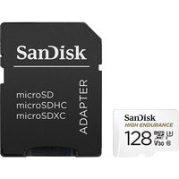 SANDISK High Endurance Class 10 microSDXC Memory Card - 128 GB
