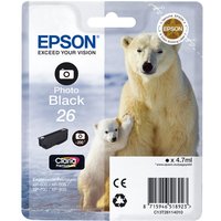 Click to view product details and reviews for Epson Polar Bear T2611 Photo Black Ink Cartridge. Click to view product details and reviews for Epson Polar Bear T2611 Photo Black Ink Cartridge.