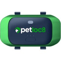 PETLOC8 Smart GPS Pet Tracker - Green & Black