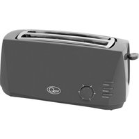 Quest 35089 1400W 4 Slice Cool Touch Toaster - Grey, Grey