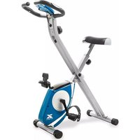 XTERRA Fitness FB150 Folding Exercise Bike - Silver & Blue