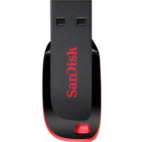 SANDISK Cruzer Blade USB 2.0 Memory Stick - 128 GB, Black