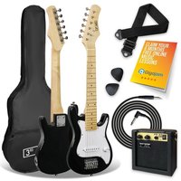 Click to view product details and reviews for 3rd Avenue 1 4 Size Kids Electric Guitar Bundle Black White. Click to view product details and reviews for 3rd Avenue 1 4 Size Kids Electric Guitar Bundle Black White.