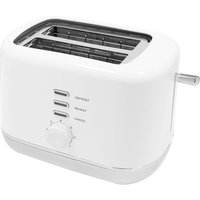 Quest 2 Slice Toaster White And Silver, White