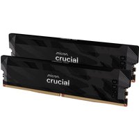 CRUCIAL Pro Overclocking 32 GB 6400 MHz DDR5 Memory Kit - 16 GB x 2, Black