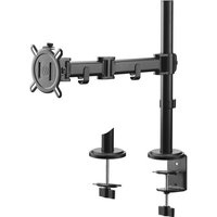 ONE FOR ALL Smart DM2110 Full Motion 13-32" Single Arm Monitor Desk Mount - Black