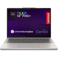LENOVO Chromebook Plus 14" - MediaTek Kompanio Ultra 910, 256 GB UFS, Grey