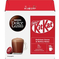 Click to view product details and reviews for Nescafe Dolce Gusto Kit Kat Hot Chocolate Pods Pack Of 16. Click to view product details and reviews for Nescafe Dolce Gusto Kit Kat Hot Chocolate Pods Pack Of 16.