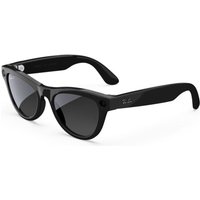 RAY-BAN Meta Skyler (Gen 2) Glasses - Shiny Black with Polarised Gradient Graphite Lenses