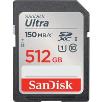 SANDISK Ultra Class 10 SDXC Memory Card - 512 GB