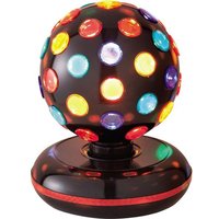 GLOBAL GIZMOS 45830 6" LED Disco Ball - Black