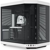 HYTE Y70 E-ATX Mid-Tower PC Case - Black & White