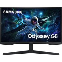 SAMSUNG Odyssey G5 LS27CG552EUXXU Quad HD 27" Curved VA LCD Gaming Monitor - Black