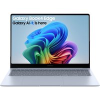 SAMSUNG Galaxy Book4 Edge 16" Refurbished Laptop, Copilot+ PC - Snapdragon X Elite, 512 GB SSD, Sapphire Blue (Very Good Condition)