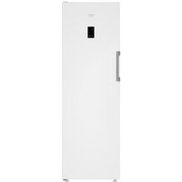 Beko FNP4686W 186cm Frost Free Upright Freezer - White - E Rated