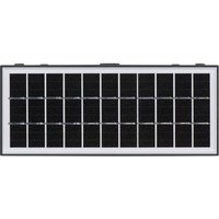 LUCECO Brick Solar LED Wall Light with PIR Motion Sensor - Grey
