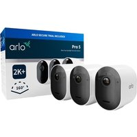 ARLO Pro 5 2K 1520p WiFi Security Camera System - 2 Cameras, White