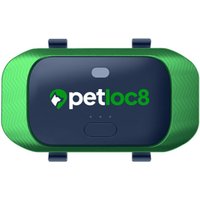 PETLOC8 Mini Smart GPS Pet Tracker - Green & Black
