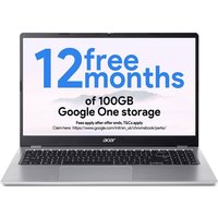 ACER 315 15.6" Chromebook - Intel® N50, 64 GB eMMC, Silver