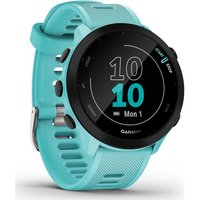 Click to view product details and reviews for Garmin Forerunner 55 Running Watch Aqua Blue Universal. Click to view product details and reviews for Garmin Forerunner 55 Running Watch Aqua Blue Universal.