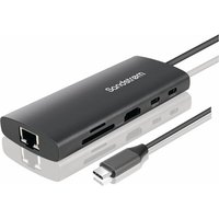 SANDSTROM SMHBCPD25 9-port USB Type-C Connection Hub