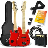 3rd Avenue Junior Electric Guitar Pack - Red | TJ Hughes