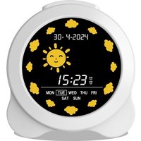 Click to view product details and reviews for Groov E Kidz Sleep Training Alarm Clock White. Click to view product details and reviews for Groov E Kidz Sleep Training Alarm Clock White.