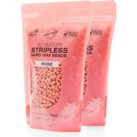 RIO Rose Go Smooth Stripless Hard Wax Beads - Pack of 2, Rose