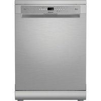 Hotpoint Hydroforce H8F HP51X UK Full Size Dishwasher - Stainless Steel - B Rated