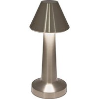 GLOBAL GIZMOS 66369 Rechargeable LED Table Lamp - Brass Effect