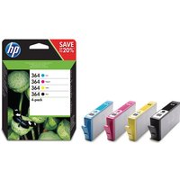 HP 364 Original Cyan, Magenta, Yellow & Black Ink Cartridges - Multipack